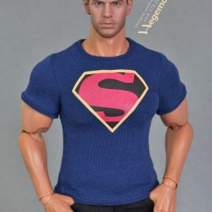 Dummy V-Neck T-Shirt - Blue