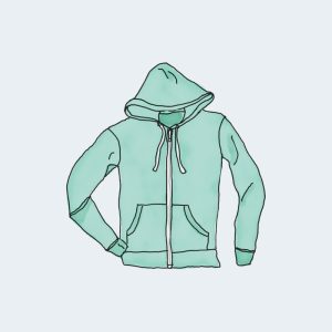Dummy Hoodie with Zipper